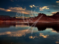 UTAH Sunrise over Lake Powell